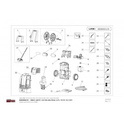 Lavor Original Parts for Pressure Cleaner Idro Army 110