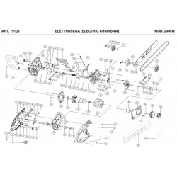 Ricambi Ama per Elettrosega 2400W