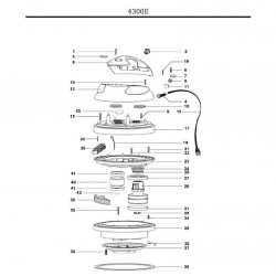 Annovi & Reverberi Parts for Wet & Dry Vacuum Cleaner AR 4300E