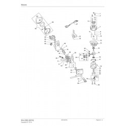 Castelgarden Spare Parts for Hedgecutter XHJ 550