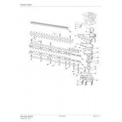 Castelgarden Spare Parts for Hedgecutter XHJ 550