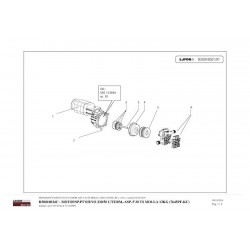 Ricambi Originali Lavor per Idropulitrice Idro Enduro 145 Compressor