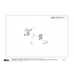 Ricambi Originali Lavor per Idropulitrice Idro Enduro 145 Compressor