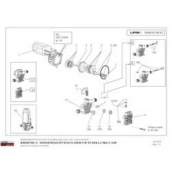 Lavor Original Parts for Pressure Cleaner Idro Storm II X-Ray Plus 140