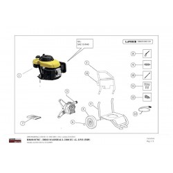 Lavor Parts for Petrol Engine Pressure Cleaner Idro Marshall 2300