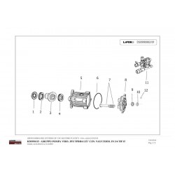 Lavor Parts for Petrol Engine Pressure Cleaner Idro Independent 2800