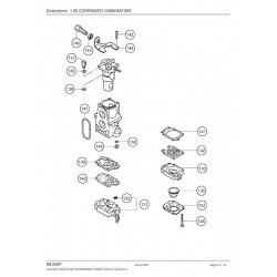 Ricambi Hitachi per Soffiatore con Motore a Scoppio RB160EF