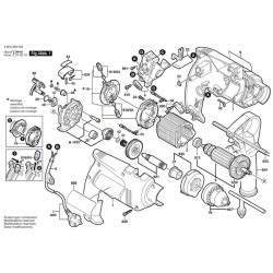 Bosch Spare Parts for Percussion Drills PSB 570 RE