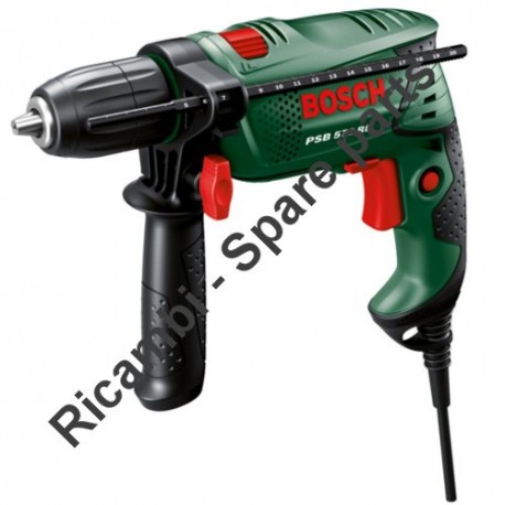 Ricambi Bosch per Trapano a Percussione PSB 570 RE - 3603A27008