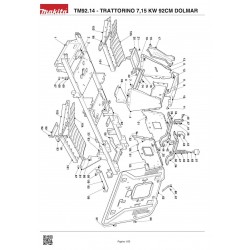 Dolmar Spare Parts for Lawn Tractor TM92.14