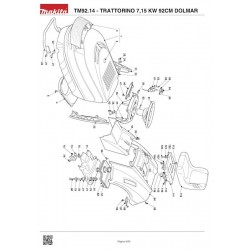 Dolmar Spare Parts for Lawn Tractor TM92.14