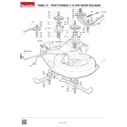Ricambi Dolmar per il Trattorino TM92.14