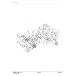 Stiga Spare Parts for Tiller SILEX 103 B