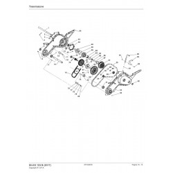 Stiga Spare Parts for Tiller SILEX 103 B