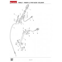 Dolmar Spare Parts for Lawn Tractor RM63.7 - RIDER 3,17KW