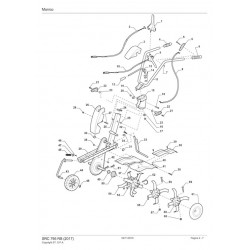 Stiga Spare Parts for Tiller SRC 795 RB
