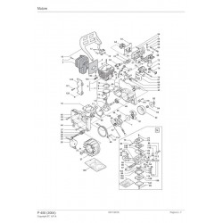 Ricambi Alpina per Motosega P 450 (2004) 224618000/04
