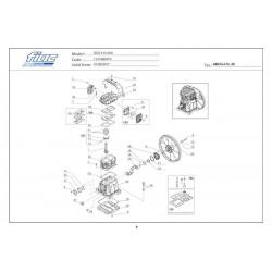 FIAC Spare Parts for Compressor SCS 415-200
