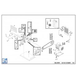 FIAC Spare Parts for Compressors 383 SILVER 5.5-7.5-10 Stand Alone