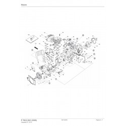 Alpina Spare Parts for Chain Saw P 700 S B/C (2005) 1268011