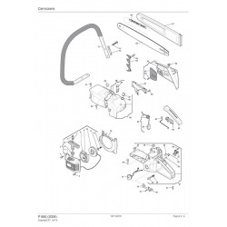 Alpina Spare Parts for Chain Saw P 680 (2009) 226818000/06
