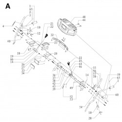 Ricambi Ama per Spazzaneve Play Snow PS756 - 79590