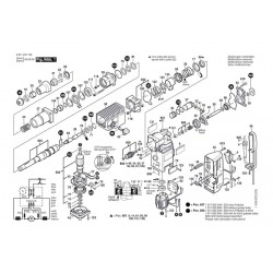 Ricambi Bosch per Martello Perforatore Bosch GBH 8 DCE