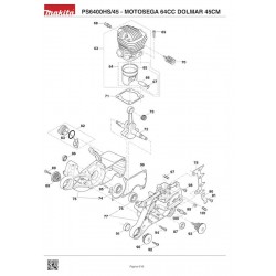 Dolmar Spare Parts for Chainsaw PS6400HS/45