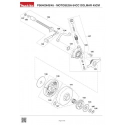 Dolmar Spare Parts for Chainsaw PS6400HS/45