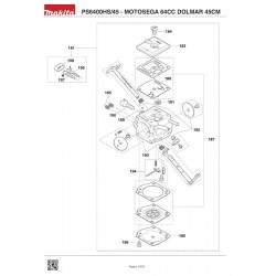 Dolmar Spare Parts for Chainsaw PS6400HS/45