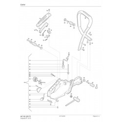 Alpina Spare Parts for Chain Saw AC 52 240521800/A17 - 2017