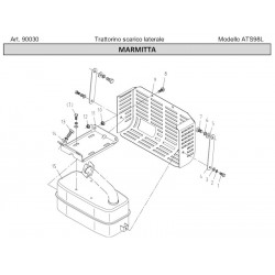 Ama Spare Parts for Lawn Tractor ATS98L – 90030