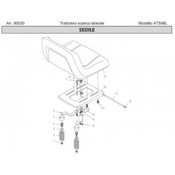 Ricambi Ama per Trattorino ATS98L – 90030