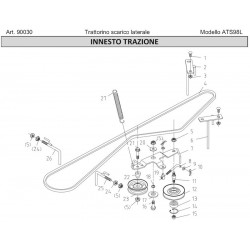 Ama Spare Parts for Lawn Tractor ATS98L – 90030