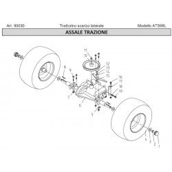 Ricambi Ama per Trattorino ATS98L – 90030