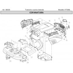 Ama Spare Parts for Lawn Tractor ATS98L – 90030