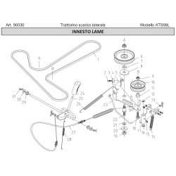 Ama Spare Parts for Lawn Tractor ATS98L – 90030