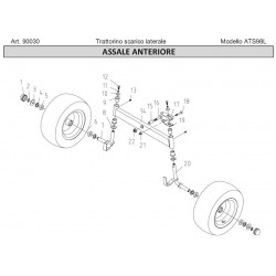 Ricambi Ama per Trattorino ATS98L – 90030