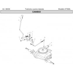 Ama Spare Parts for Lawn Tractor ATS98L – 90030