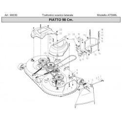 Ricambi Ama per Trattorino ATS98L – 90030