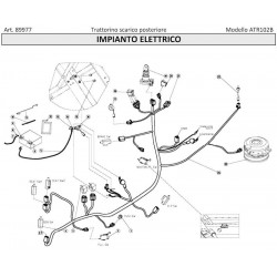 Ama Spare Parts for Lawn Tractor ATR102B – 89977