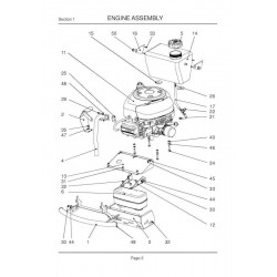 Ama Spare Parts for Lawn Tractor SG 135-92H – 60220