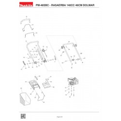 Dolmar Spare Parts for Lawn Mower PM-46SBC