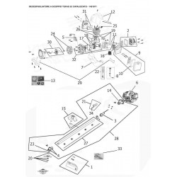 Valex Spare Parts for Brush Cutter Texsas 52 Catalyzed - 1491971
