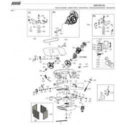 Ricambi Femi per Segatrice a Nastro Stazionaria N251DA XL - 8488050
