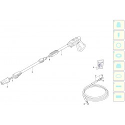 Black&Decker Spare Parts for Pressure Washer PW 1600 WS - 13477