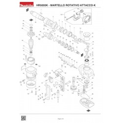 Makita Spare Parts for Hammer HR5000K