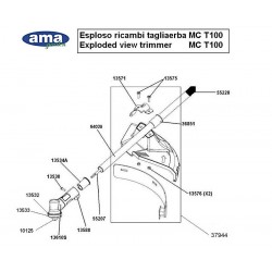 Ricambi Ama per Decespugliatore Multicutter MC-T100 - 55450