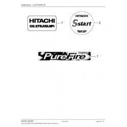 Ricambi Hitachi per Decespugliatore Multifunzione CG27EJ (SLNP)