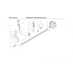Ama Spare Parts for Brushcutter AG2 360U